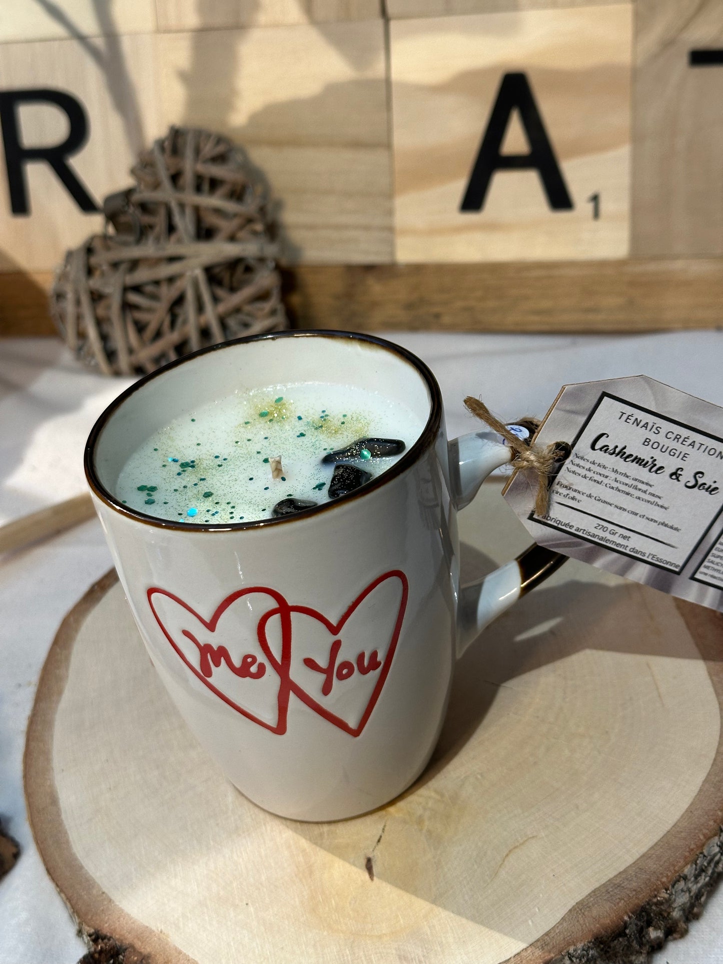 Bougie parfum Cachemire et soie