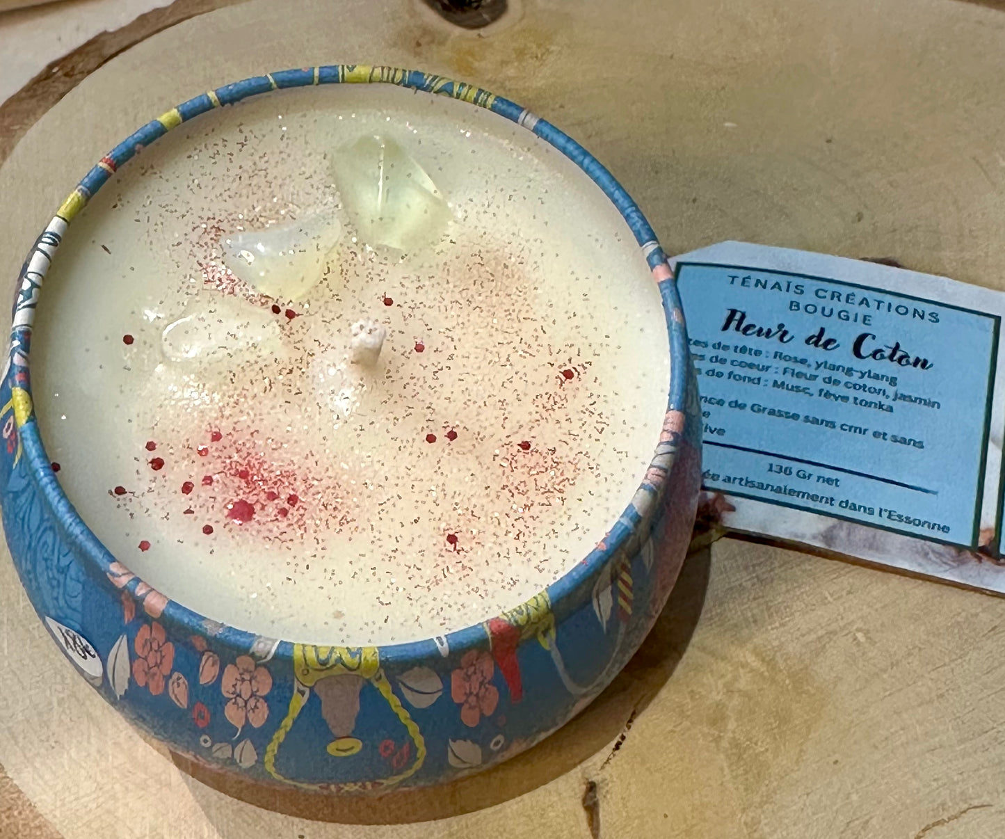 Bougies parfum Fleur de coton