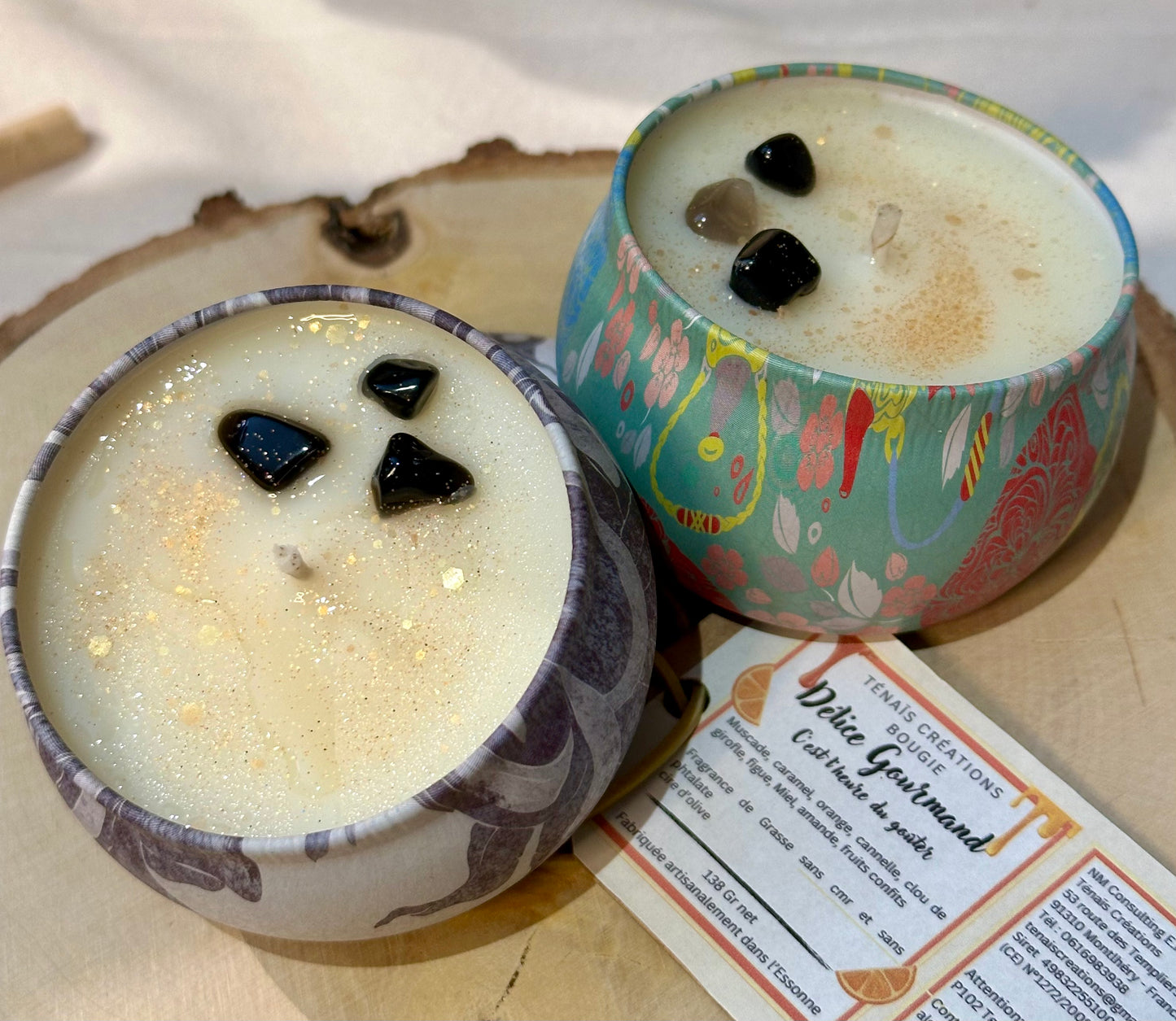 Bougies parfum Délice Gourmand