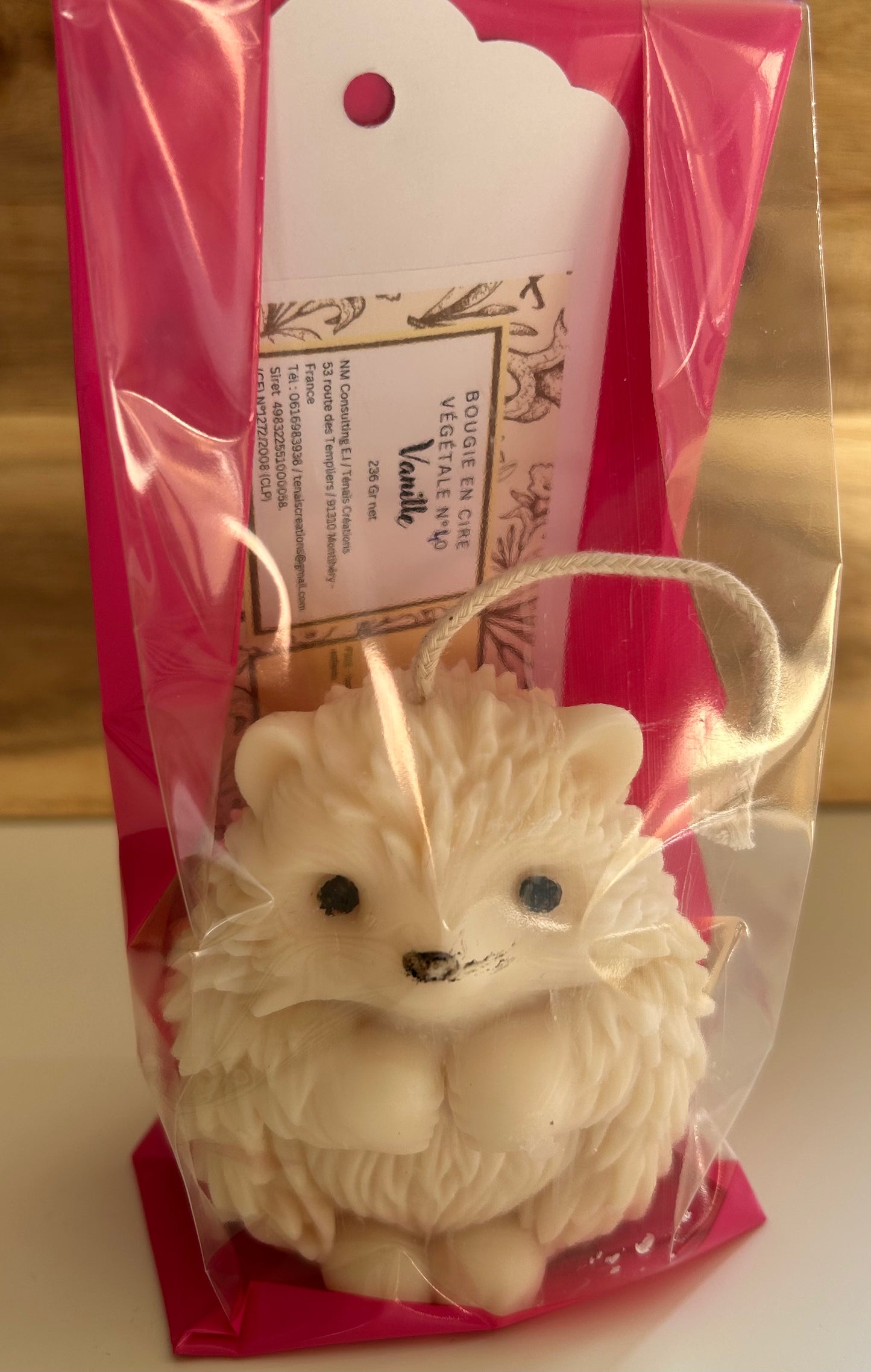 Bougie Parfumée VANILLE – Cire Naturelle Artisanale Douceur Gourmande | Formats Originaux Fait Main