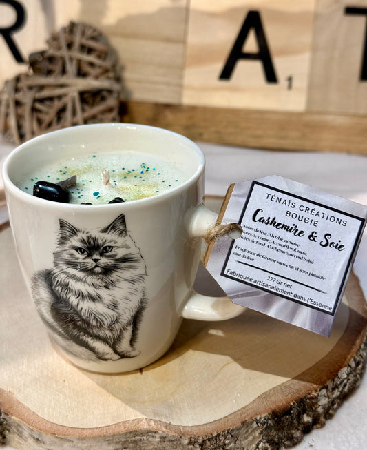 Bougie parfum Cachemire et soie