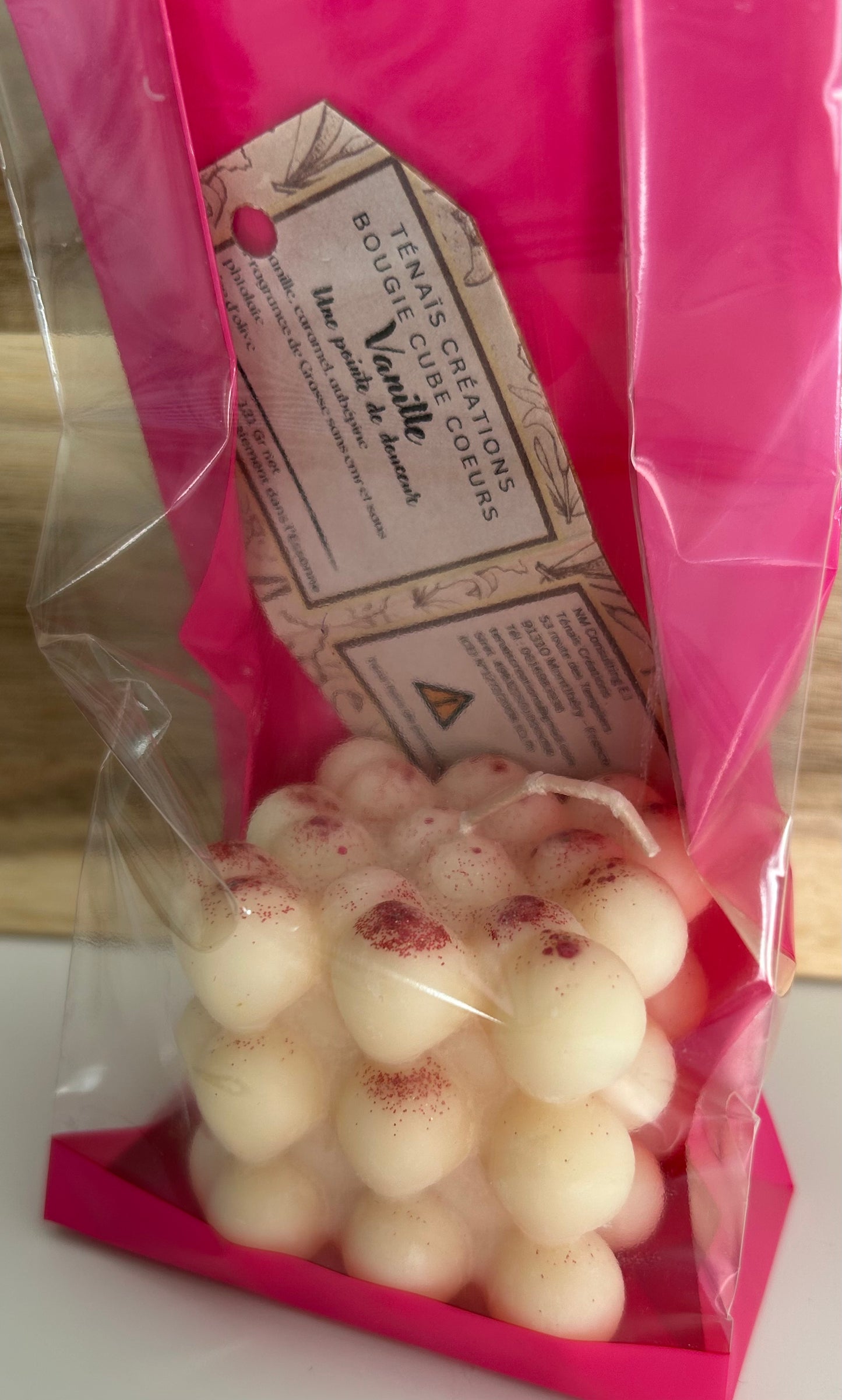 Bougie Parfumée VANILLE – Cire Naturelle Artisanale Douceur Gourmande | Formats Originaux Fait Main